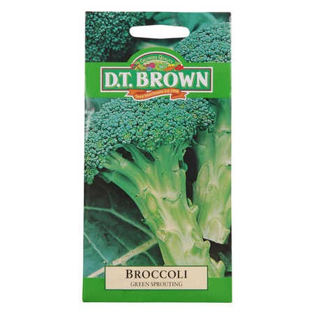 D.T. BROWN BROCCOLI SEEDS all green