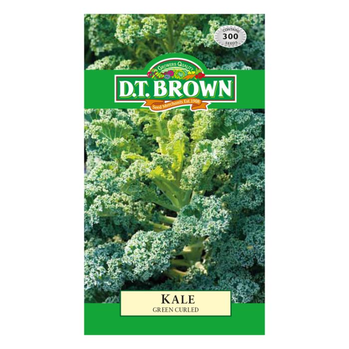 D.T. BROWN KALE GREEN CURLED all green