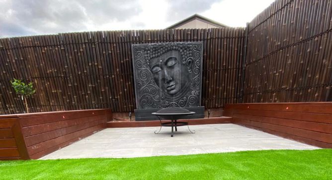 Bamboo Panels all green