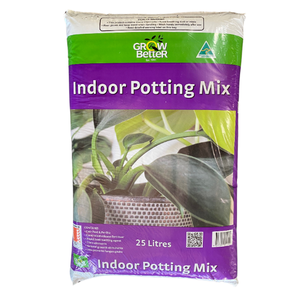 Grow Better Indoor Potting Mix - 25 Litre all green