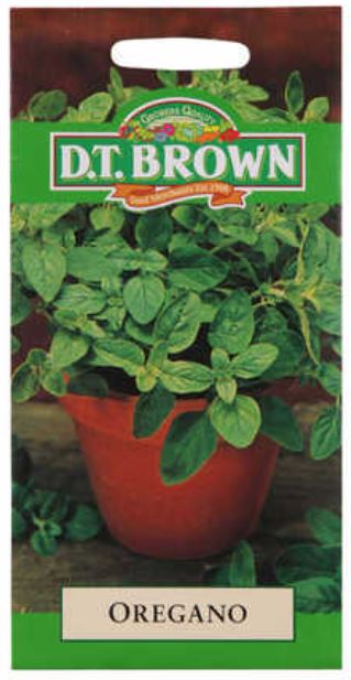 D.T. BROWN OREGANO SEEDS