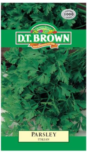 D.T. BROWN PARSLEY ITALIAN SEEDS