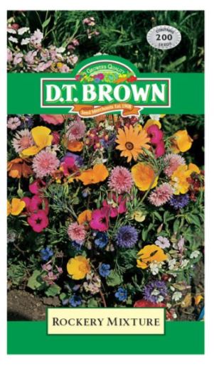 D.T. BROWN ROCKERY MIXTURE SEEDS