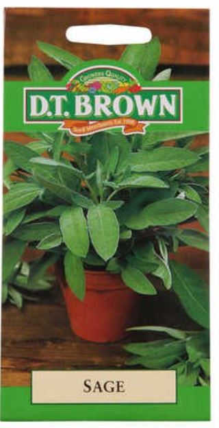 D.T. BROWN SAGE SEEDS all green