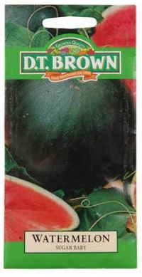D.T. BROWN WATERMELON SUGAR BABY SEEDS all green