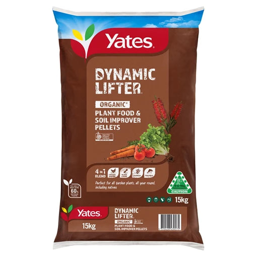Yates Dynamic Lifter Plant Food all green