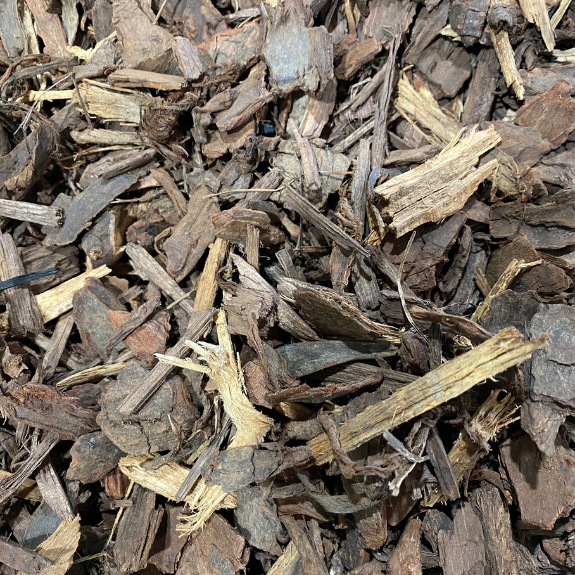 1/2" Graded Pine Bark all green