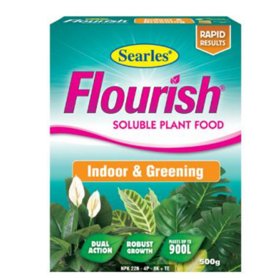 Searles® Flourish™ - Indoor & Greening Soluble Plant Food 500gm all green
