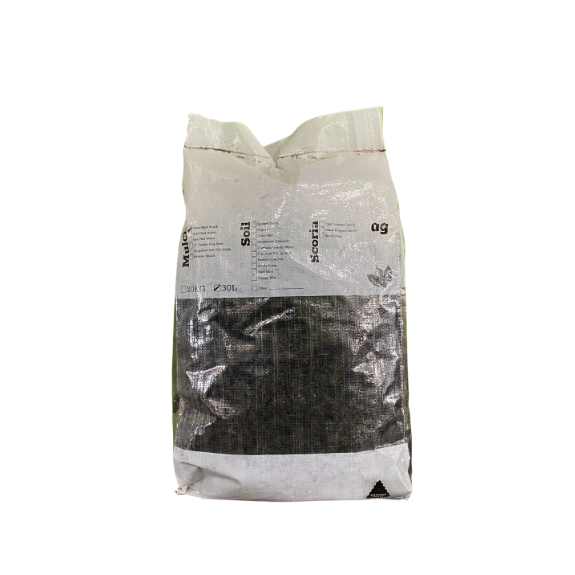 Dyed Black Mulch Bagged