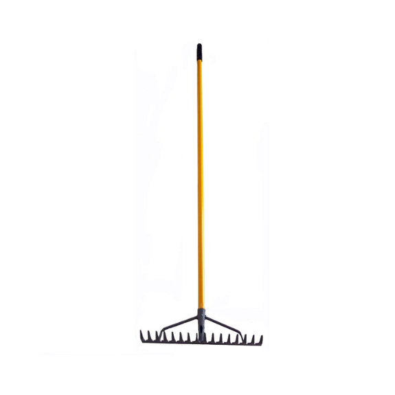 Medalist 16 Tooth Yellow Rake all green