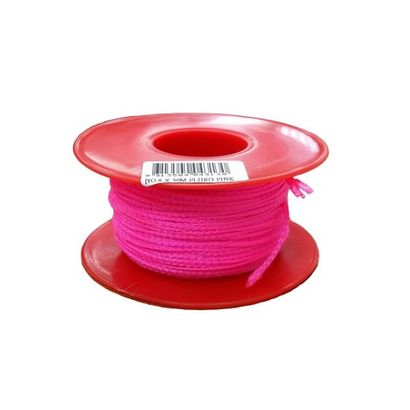 String Line - Fluro Pink all green