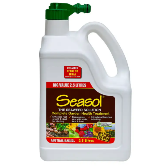 Seasol Hose On 2.5 Litre all green
