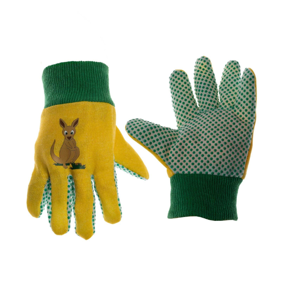 Kids Garden Gloves (Assorted) all green