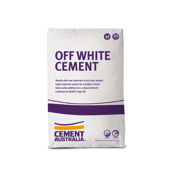 Off White Cement - 20kg all green