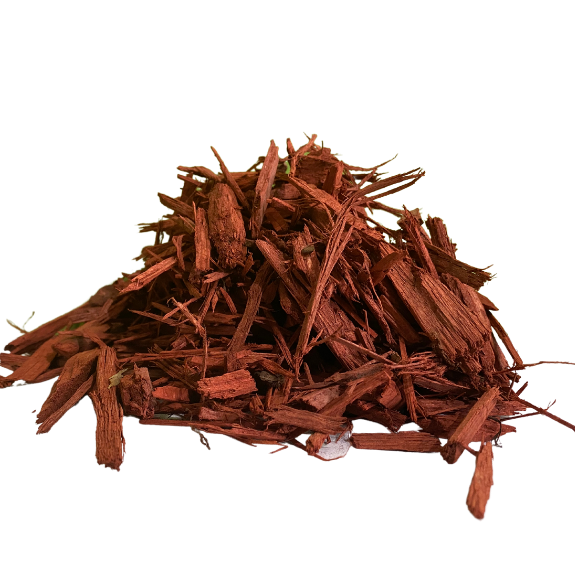 Dyed Red Mulch