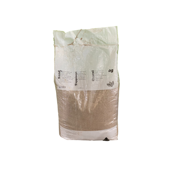 Fine White Sandpit Sand (Certified) Bagged all green