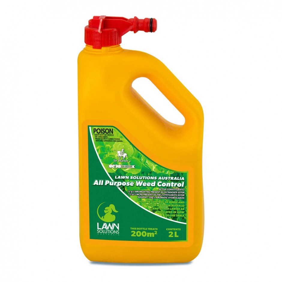 LSA All Purpose Weed Control - 2 Litre Hose On all green