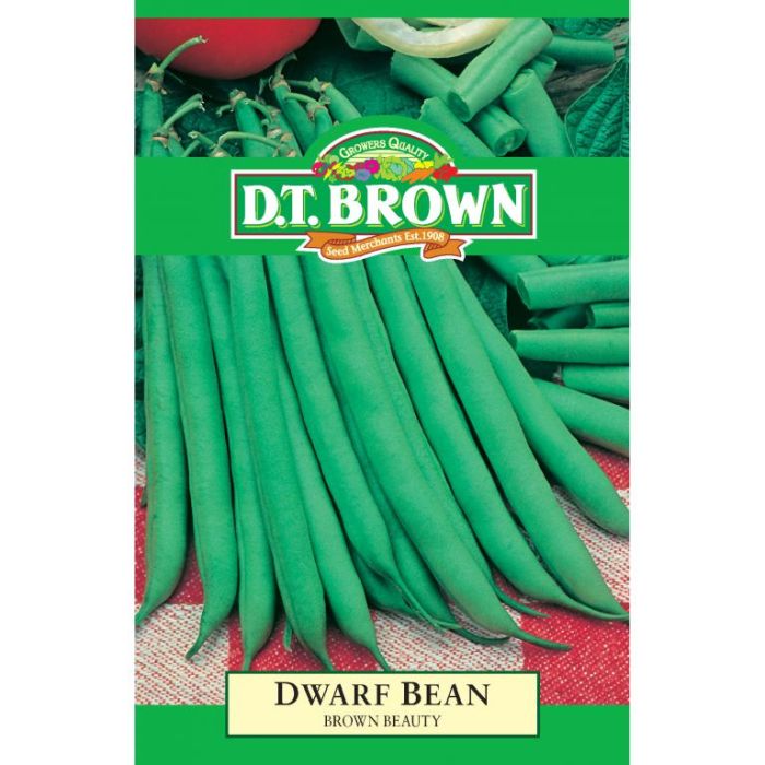 D.T. BROWN DWARF BEAN BROWN BEAUTY SEEDS