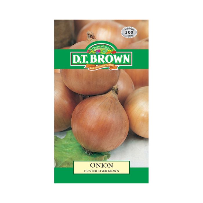 D.T. BROWN ONION HUNTER RIVER BROWN SEEDS