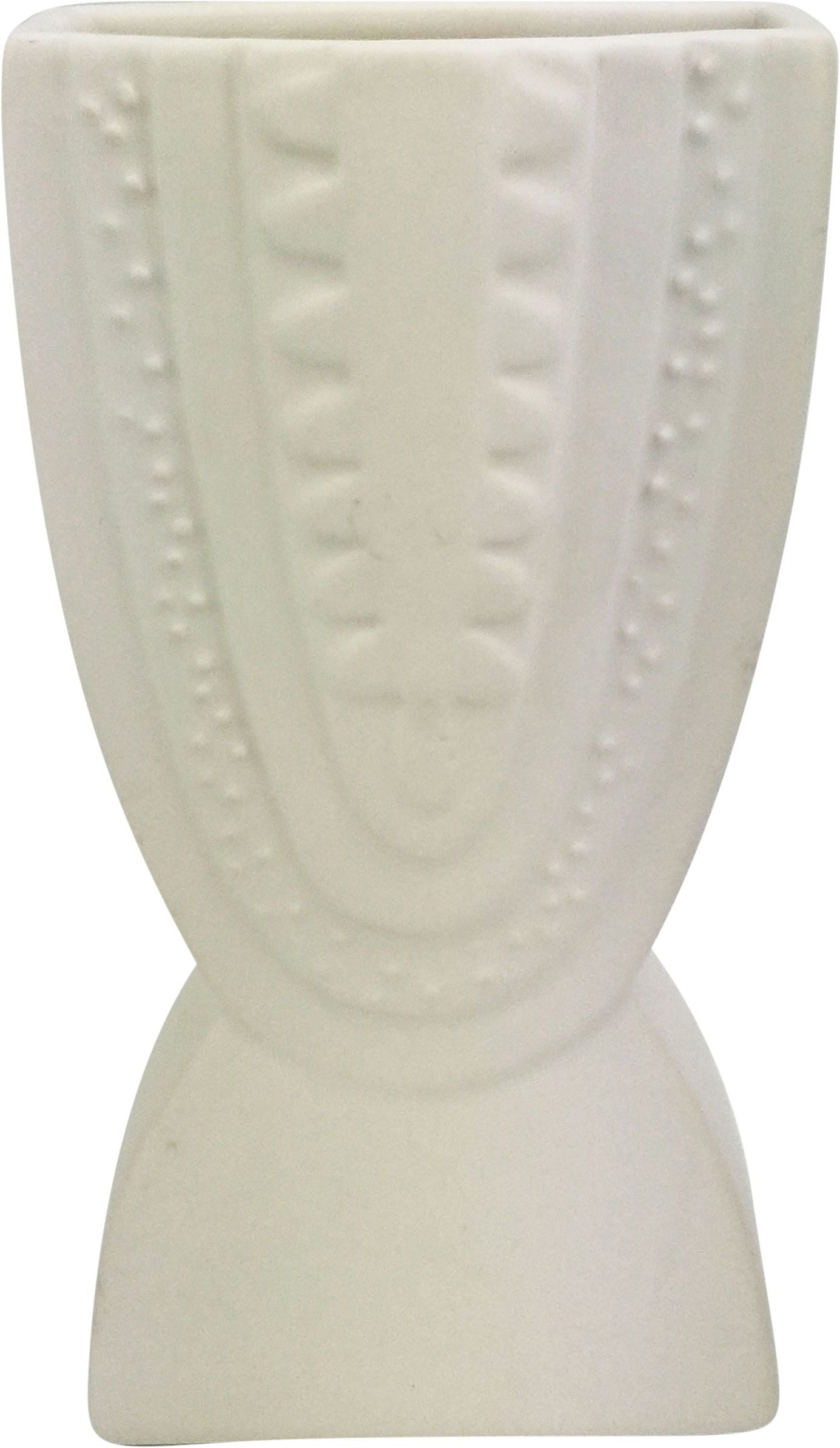 Addie Rainbow Vase White 22cm
