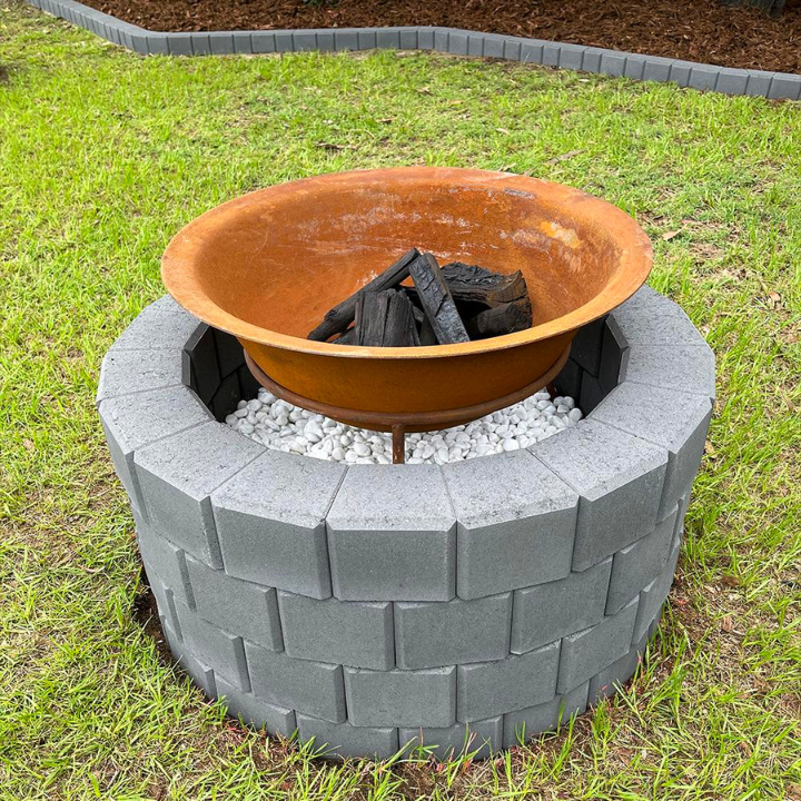 National Masonry WedgeBLOK Charcoal 160mm