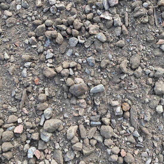 B GRADE Recycled Crushed Rock all green