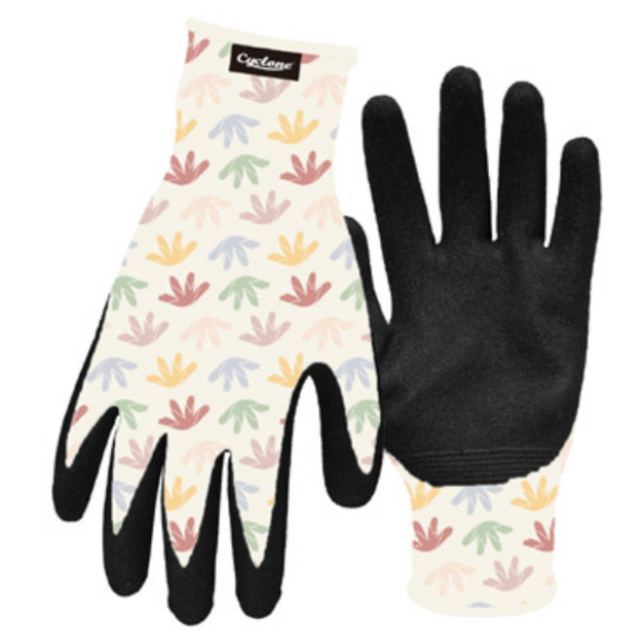 Cyclone Gloves Patterned Coral