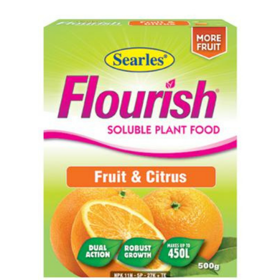 Searles® Flourish™ - Fruit & Citrus Soluble Plant Food 500gm